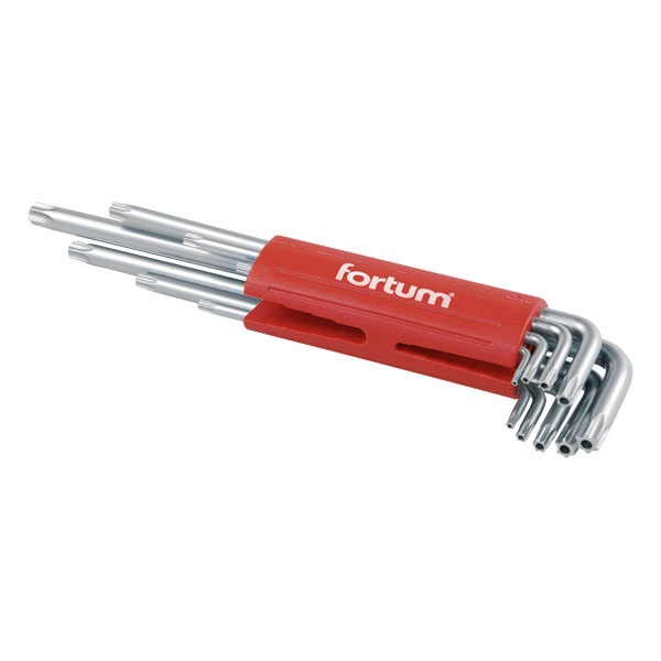 lyukas torx kulcs klt. extra hosszú 9db C.V. T10-50;