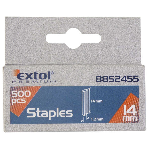 szeg fej nélkül profi tűzőgéphez 500db ; 14mm (2,0×1,2mm)
