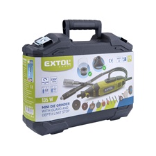 mini köszörű és fúrógép klt., 135W