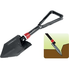 túraásó, összecsukható; kapa funkcióval, hossz: 57 cm, szélesség: 15 cm