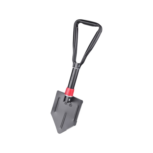 túraásó, összecsukható; kapa funkcióval, hossz: 57 cm, szélesség: 15 cm