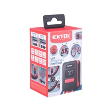 akkus légkompresszor 8V, 500 mAh Li-ion akku, max. 10,3 Bar