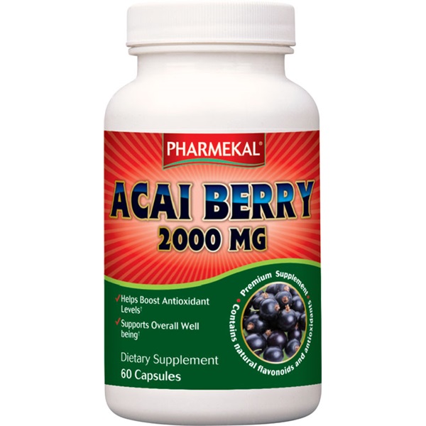 KILISTÁZVA - Acaibogyó kapszula 2000 mg/nap hatóanyaggal 60 db (koffeinmentes) Pharmekal