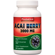 KILISTÁZVA - Acaibogyó kapszula 2000 mg/nap hatóanyaggal 60 db (koffeinmentes) Pharmekal