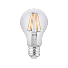 LED-es villanykörte  8W; 1000 lumen (75W hagyomány.), Filament LED,E27 foglalat, Meleg Fehér színű, A++ energ.oszt.