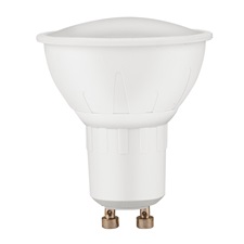 LED-es villanykörte "spot lámpa" 7W; 580 lumen (55W hagyományos), GU10 foglalat, 2800K-Meleg Fehér színű, A+ energ.oszt.