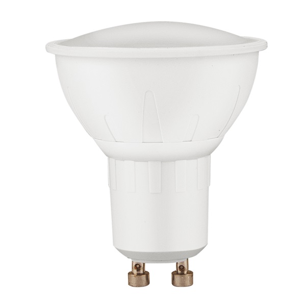 LED-es villanykörte "spot lámpa" 7W; 580 lumen (55W hagyományos), GU10 foglalat, 2800K-Meleg Fehér színű, A+ energ.oszt.