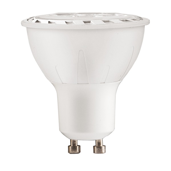 LED-es villanykörte "spot lámpa" 7W; 580 lumen (55W hagyományos), GU10 foglalat, 2800K-Meleg Fehér színű, A+ energ.oszt.