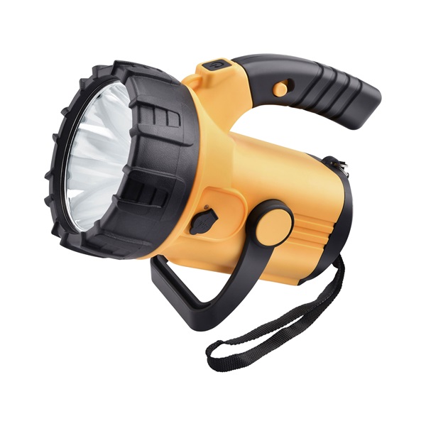 LED lámpa, 10W CREE XML, 500Lm (előre, fókuszált fény) + 3W COB LED - 300lm (oldalra, szórt fény), beépített Li-ion akku