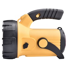 LED lámpa, 10W CREE XML, 500Lm (előre, fókuszált fény) + 3W COB LED - 300lm (oldalra, szórt fény), beépített Li-ion akku