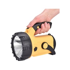 LED lámpa, 10W CREE XML, 500Lm (előre, fókuszált fény) + 3W COB LED - 300lm (oldalra, szórt fény), beépített Li-ion akku