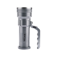 LED lámpa, CREE XPE, 300Lm, 3 funkció;  (teljes/fél fényerő,villogás) + Zoom, ALU ház, elem nélkül, IP54