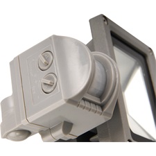 LED lámpa, falra szerelhető reflektor; mozgásérzékelővel, 10W, 650 lm, IP44, 230V/50Hz