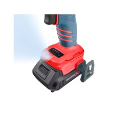 akkus ütvecsavarozó, Share20V, szénkefementes, 1/4" hatszög, Li-ion; 20V akku: 2 Ah, töltő, 230 Nm