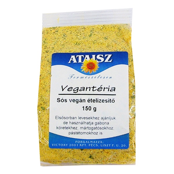 KILISTÁZVA - Vegantéria sós, vegán ételízesítő 150g Ataisz