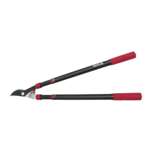 ágvágó olló; mellévágó, tapadásmentes él, max.35mm vágás, acélból készült, teleszkópos ellipszis nyél, 630-960 mm