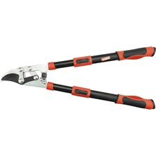 ágvágó olló; mellévágó, tapadásmentes él, max.32mm vágás, teleszkópos ellipszis ALUnyél, áttételes, 690-930 mm