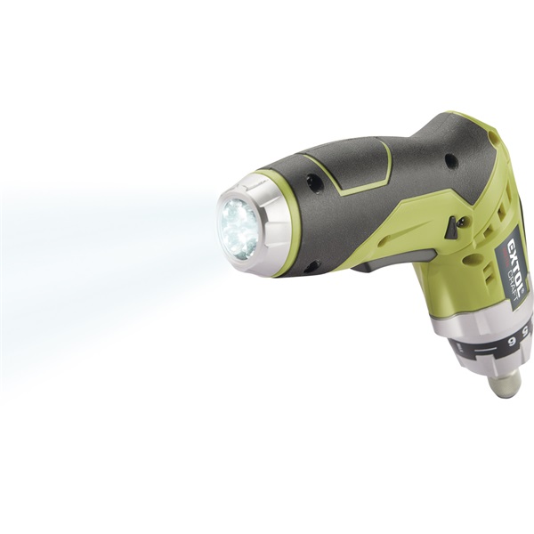 NEM ELADHATÓ akkus csavarbehajtó, Li-ion; 3,6V, 1300 mAh,  200 1/min, 1/4", hatszög BIT-ekhez, elforgatható