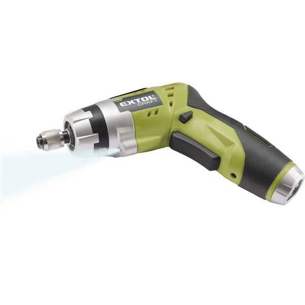 NEM ELADHATÓ akkus csavarbehajtó, Li-ion; 3,6V, 1300 mAh,  200 1/min, 1/4", hatszög BIT-ekhez, elforgatható