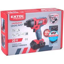 akkus ütvecsavarozó, Share20V, 1/4" hatszög, Li-ion, 180 Nm, AKKU és TÖLTŐ NÉLKÜL, KIFUTÓ, HELYETTE 8891815