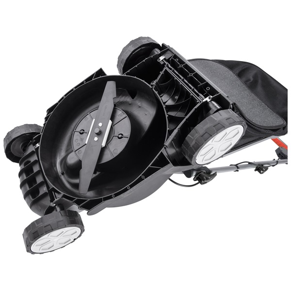 akkus fűnyíró gép, Garden20V, 20V, AKKU és TÖLTŐ NÉLKÜL! vágási kapacítás 33cm, állítható magasság, szénkefe mentes