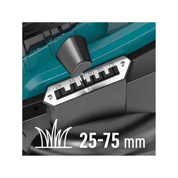 akkus fűnyíró gép, SHARE20V, 20V,  AKKU és TÖLTŐ NÉLKÜL! vágási kapacítás 43cm, állítható magasság, szénkefe mentes