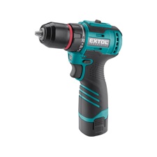 akkus fúrócsavarozó, 16 V, Li-ion, , kefementes, 2db akku, 1db töltő, 2000 mAh, 50/25 Nm