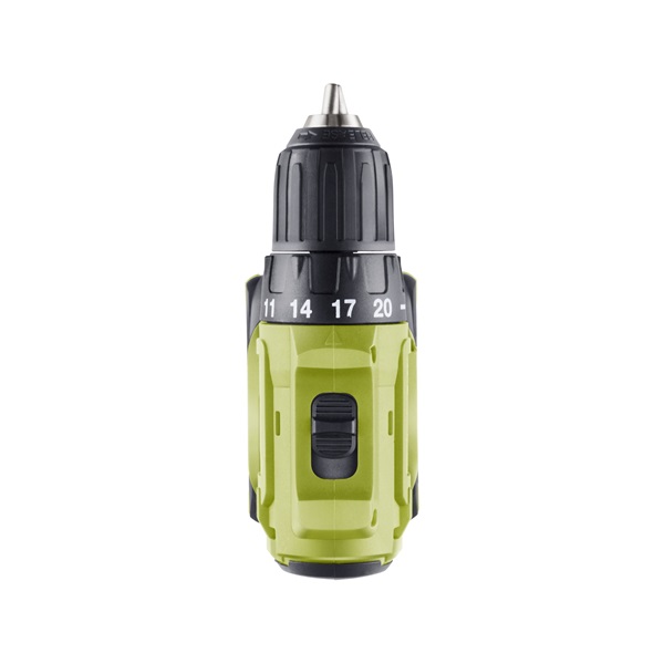 akkus fúrócsavarozó, Power Share, 20V, kefementes motor, kofferban; 2db 2000 mAh Li-ion akku + 1 db töltő