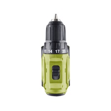 akkus fúrócsavarozó, Power Share, 20V, kefementes motor, kofferban; 2db 2000 mAh Li-ion akku + 1 db töltő