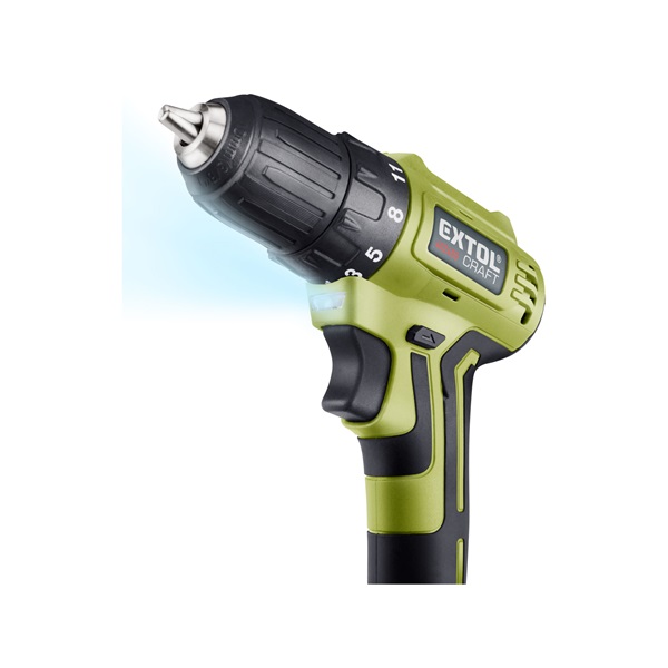 akkus fúrócsavarozó, Power Share, 20V, kefementes motor, kofferban; 2db 2000 mAh Li-ion akku + 1 db töltő