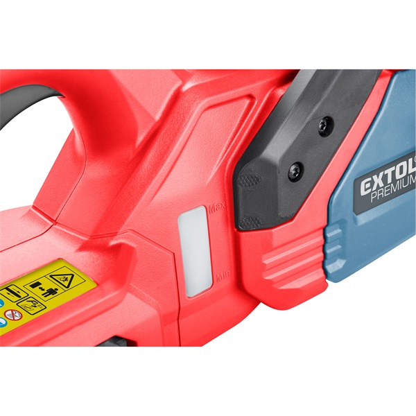 akkus láncfűrész gép, Garden20V, 20V, Li-ion, 1db akku, 1db töltő, 2000 mAh, vezetőhossz 305mm, Oregon lánc és vezető