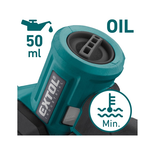 akkus láncfűrészgép egykezes, Share20V, kefementes, 20V, Li-ion, 180 mm