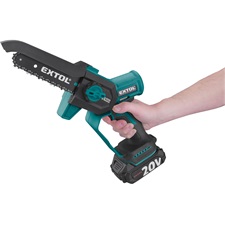 akkus láncfűrészgép egykezes, Share20V, kefementes, 20V, Li-ion, 180 mm