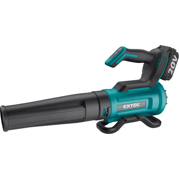 akkus lombfúvó Share20V, 20V, Li-ion, kefementes,  1db akku, 1db töltő, 4000 mAh