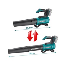 akkus lombfúvó Share20V, 20V, Li-ion, , kefementes, AKKU és TÖLTŐ NÉLKÜL!