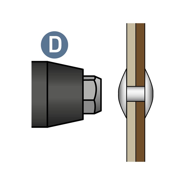 akkus popszegecshúzó gép, Share20V, 20V, Li-ion, 1db akku, 1db töltő, 2000 mAh