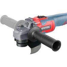 akkus sarokcsiszológép, Share20V, 125mm, szénkefe nélküli, 20V, Li-ion, 1db akku, 1db töltő, 4000 mAh, 115mm