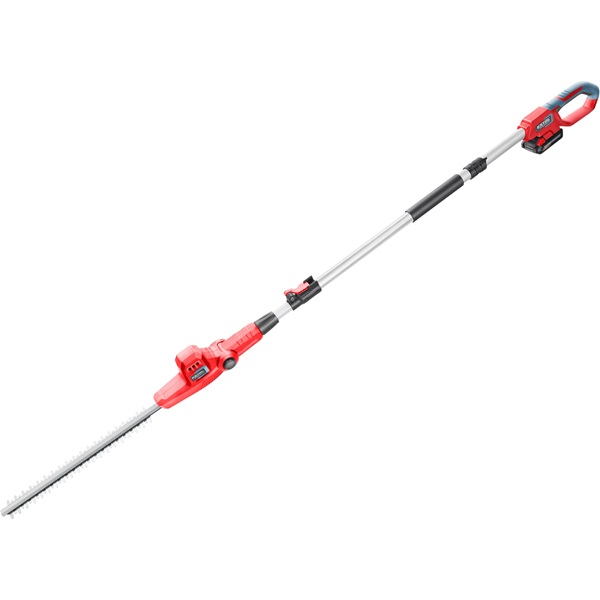 akkus sövényvágó gép, Garden20V, ALU teleszkópos rúddal, 20V, 2000mAh Li-ion akku és töltővel