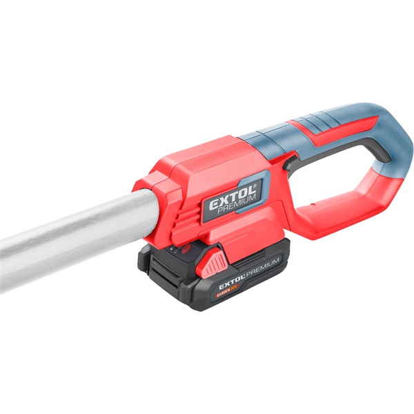 akkus sövényvágó gép, Garden20V, ALU teleszkópos rúddal, 20V, 2000mAh Li-ion akku és töltővel