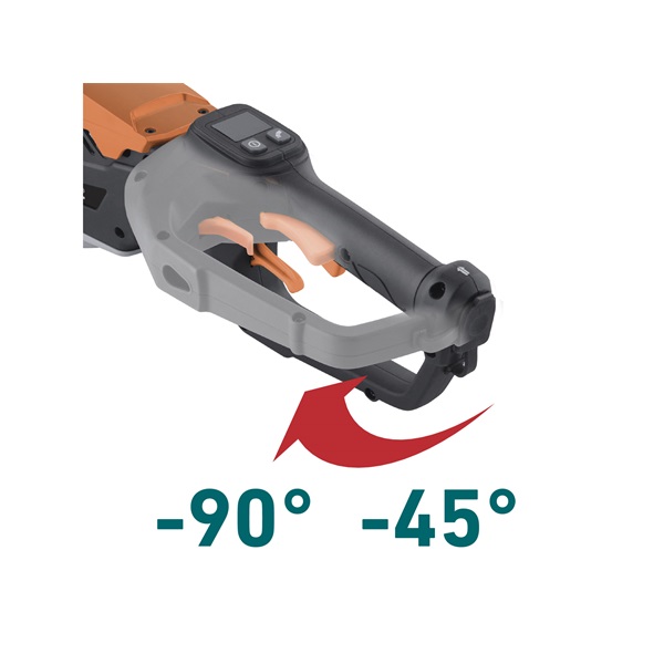 akkus sövényvágó gép, szénkefementes, 60V (1500W),  AKKU és TÖLTŐ NÉLKÜL!