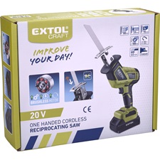 akkus szablyafűrész, Power Share, 20V, kefementes motor, kofferban; KIFUTÓ, HELYETTE 8891820