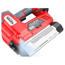 akkus szög- és kapocs belövő gép, Share20V, 20V, Li-ion, 1db akku, 1db töltő, 2000 mAh, 100 lövés/perc