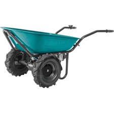 akkus talicska, 40V, Li-ion, 2 kerekes, differenciálmű, 1 akku, 1 töltő, 6000 mAh, max.260 kg, kefementes motor