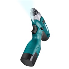 akkus ütvecsavarozógép 14,4 V (Max. 16,6V), LI-ion, 1/4" hatszög befogás, 2 db akku: 1500 mAh, ford.: 2300 1/min, 120 Nm