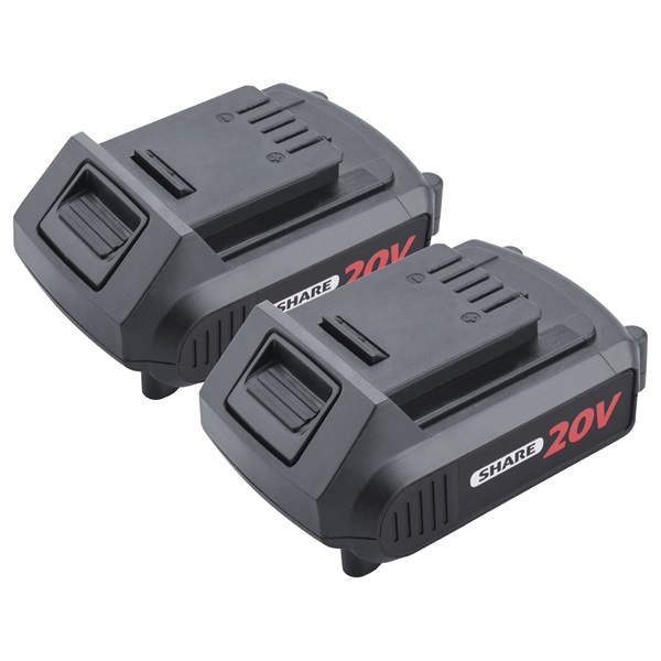 akkus ütvefúró- és csavarozó, Share20V, 20V, Li-ion, 50Nm, 2db akku, 1db töltő, 2000 mAh, 50Nm
