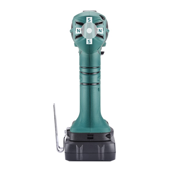 akkus ütvefúró és csavarozó, 18V, Li-ion; 4 pólusú motor, 1db akku, 1db töltő, 2000 mAh, 40/58Nm