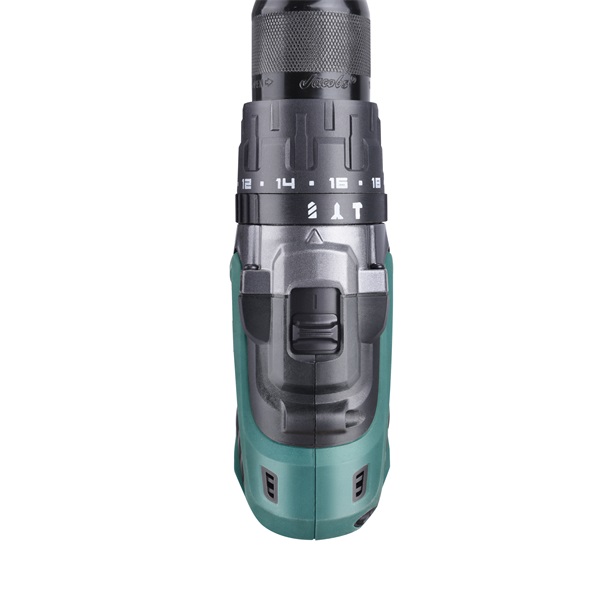 akkus ütvefúró és csavarozó, 18V, Li-ion; 4 pólusú motor, 1db akku, 1db töltő, 2000 mAh, 40/58Nm