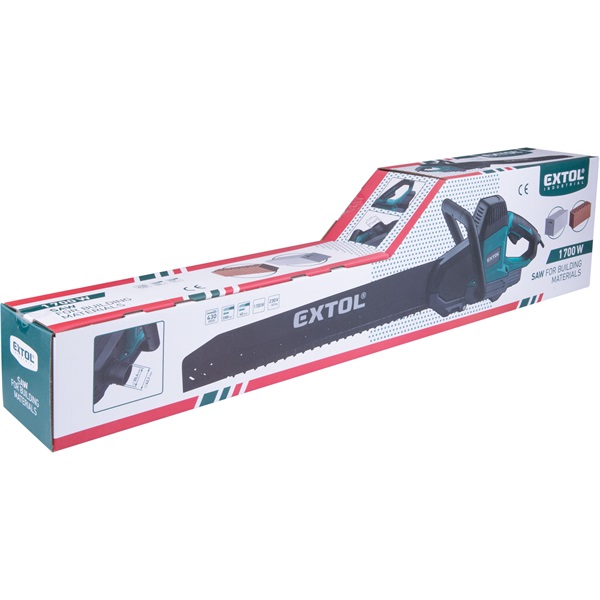 aligátorfűrészgép, (alligator orrfűrész) gázbetonhoz, ytong téglához, 1700W, 185 mm