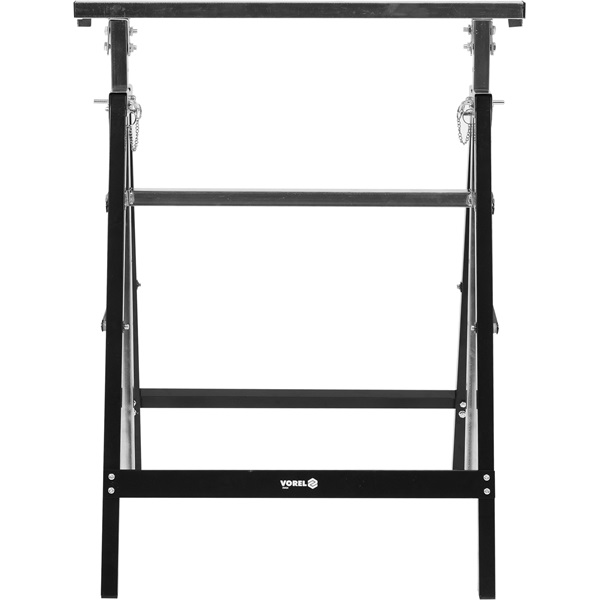 asztalosbak/festőbak állítható, összecsukható; 790mm-1300mm, max. terhelés: 200kg, saját tömeg: 5,2 kg