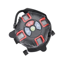 automatikus lézeres vízszintező, PIROS, 1H4V6D (1 horizontális+ 4 vertikális+ 6 pont) pontosság:0,2mm/1m, 5/8" menet